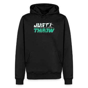 Lancer facile Lanceur de javelot Lancer de javelot Lancer de javelot Lancer de javelot - Sweat à capuche Premium bio Homme - noir - Devant - Nico (187cm)