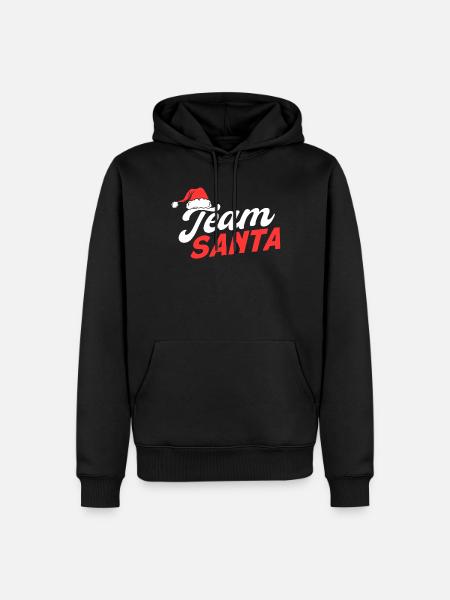 Team Santa - Men’s Premium Organic Hoodie - black