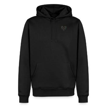 Space Travel Astronaut Space Flight Astronomy Plan - Männer Premium Bio Hoodie - Schwarz - Vorne - Nico (187cm)