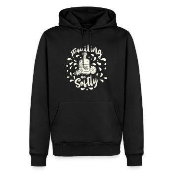 Tequiling Me Sanft Mexikanischer Alkoholischer - Männer Premium Bio Hoodie - Schwarz - Vorne - Nico (187cm)