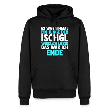 Apres Ski Party Skiurlaub Skifahrer Ischgl - Männer Premium Bio Hoodie - Schwarz - Vorne - Nico (187cm)
