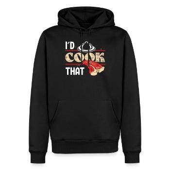 Koch Id Cook That Kochen Chefkoch Köche Essen - Männer Premium Bio Hoodie - Schwarz - Vorne - Nico (187cm)