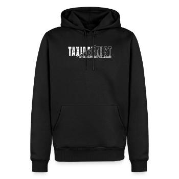 Tiermontage Jagdtrophäe Tiere ausstopfen - Männer Premium Bio Hoodie - Schwarz - Vorne - Nico (187cm)