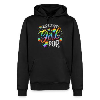 Geburtstagskind Pop It Für Einen Fidget Toy Fan - Männer Premium Bio Hoodie - Schwarz - Vorne - Nico (187cm)