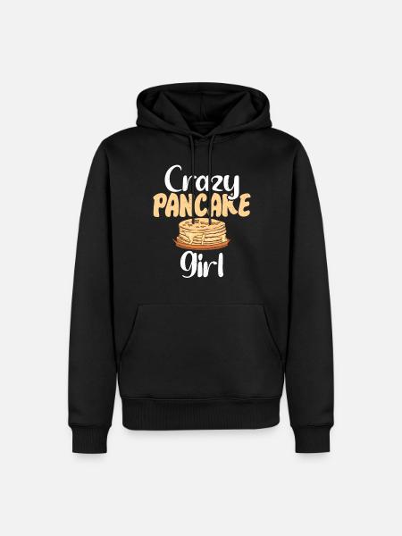 Pancake Lover Gift - Men’s Premium Organic Hoodie - black