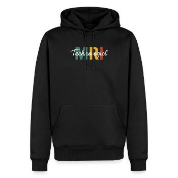 MRI Technologist vintage, Radiologic MRI technolog - Männer Premium Bio Hoodie - Schwarz - Vorne - Nico (187cm)