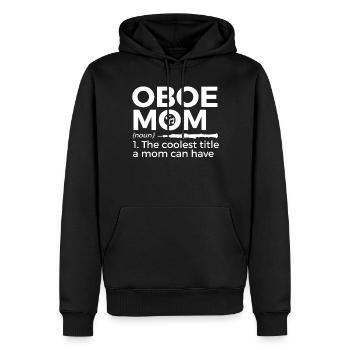 Oboe Musiker - Männer Premium Bio Hoodie - Schwarz - Vorne - Nico (187cm)