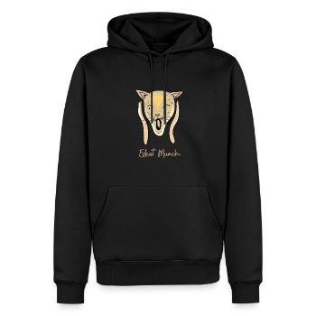 Histoire de l’art Arts visuels Expressionnisme - Sweat à capuche Premium bio Homme - noir - Devant - Nico (187cm)