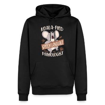 Speech Therapist Therapy Assistant - Männer Premium Bio Hoodie - Schwarz - Vorne - Nico (187cm)