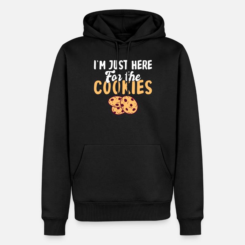Cadeaux Cookie Lover - Sweat à capuche Premium bio Homme - noir