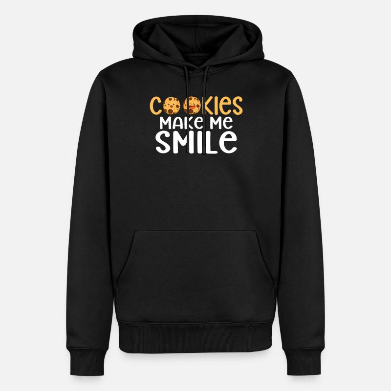 Cadeaux Cookie Lover - Sweat à capuche Premium bio Homme - noir