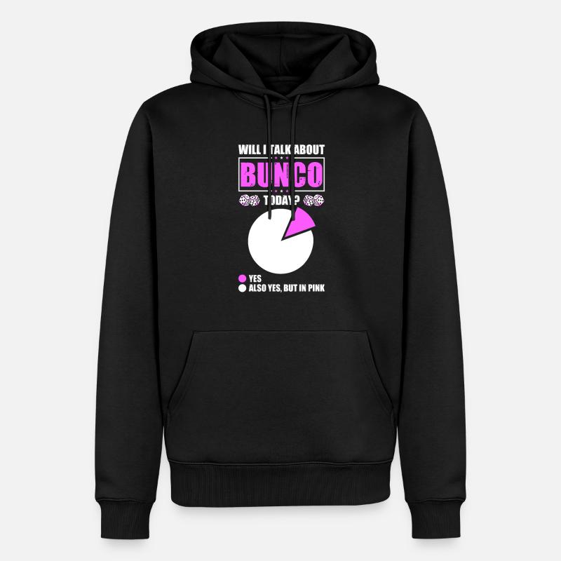Bunco - Männer Premium Bio Hoodie - Schwarz