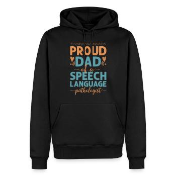 Speech Therapist Therapy Assistant - Männer Premium Bio Hoodie - Schwarz - Vorne - Nico (187cm)