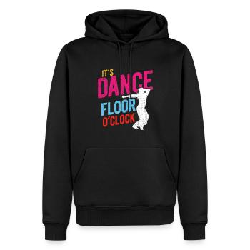 Breakdancing Tanzen für Tänzer - Männer Premium Bio Hoodie - Schwarz - Vorne - Nico (187cm)