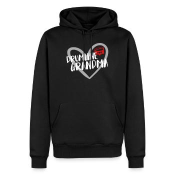 Drumline Trommeln Geschenk - Männer Premium Bio Hoodie - Schwarz - Vorne - Nico (187cm)
