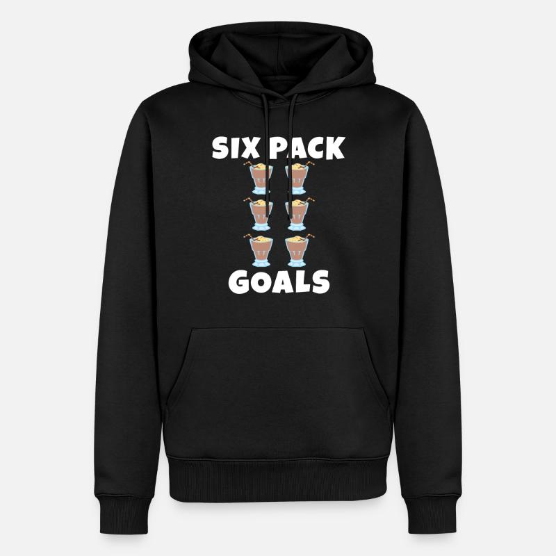 J’adore Milkshakes Milkshake Gift - Sweat à capuche Premium bio Homme - noir