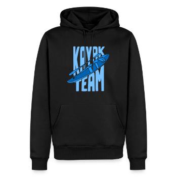 Kajak-Team Kayak Kajakfahrer Kajak Kajakfahren - Männer Premium Bio Hoodie - Schwarz - Vorne - Nico (187cm)