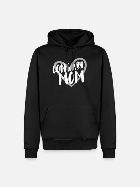 Konga Musiker - Männer Premium Bio Hoodie - Schwarz