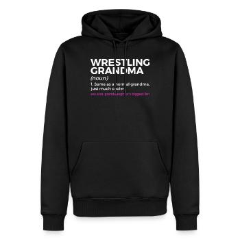 Wrestling - Männer Premium Bio Hoodie - Schwarz - Vorne - Nico (187cm)