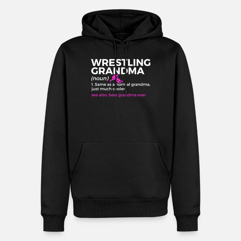 Wrestling - Männer Premium Bio Hoodie - Schwarz