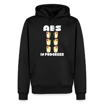 J’adore Milkshakes Milkshake Gift - Sweat à capuche Premium bio Homme - noir - Devant - Nico (187cm)