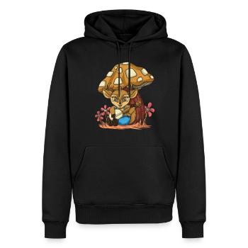 Banjo Shirts For Men Bluegrass Appalachia Folk - Männer Premium Bio Hoodie - Schwarz - Vorne - Nico (187cm)