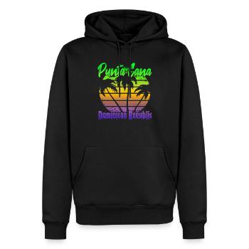 Punta Cana Dominican Republic - Männer Premium Bio Hoodie - Schwarz - Vorne - Nico (187cm)
