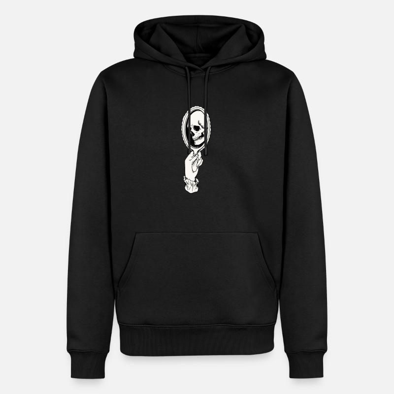 Gothic - Männer Premium Bio Hoodie - Schwarz