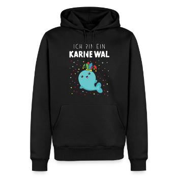 Karnewal Karneval Fasnacht Konfetti Kostümersatz - Männer Premium Bio Hoodie - Schwarz - Vorne - Nico (187cm)