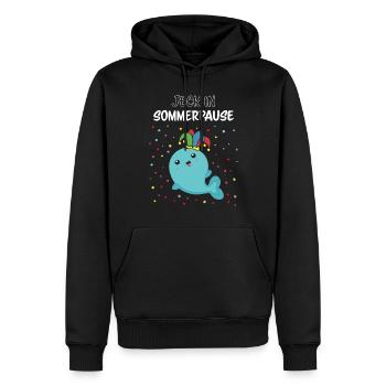 Karneval Konfetti Fasnacht Sommerferien Jecken - Männer Premium Bio Hoodie - Schwarz - Vorne - Nico (187cm)