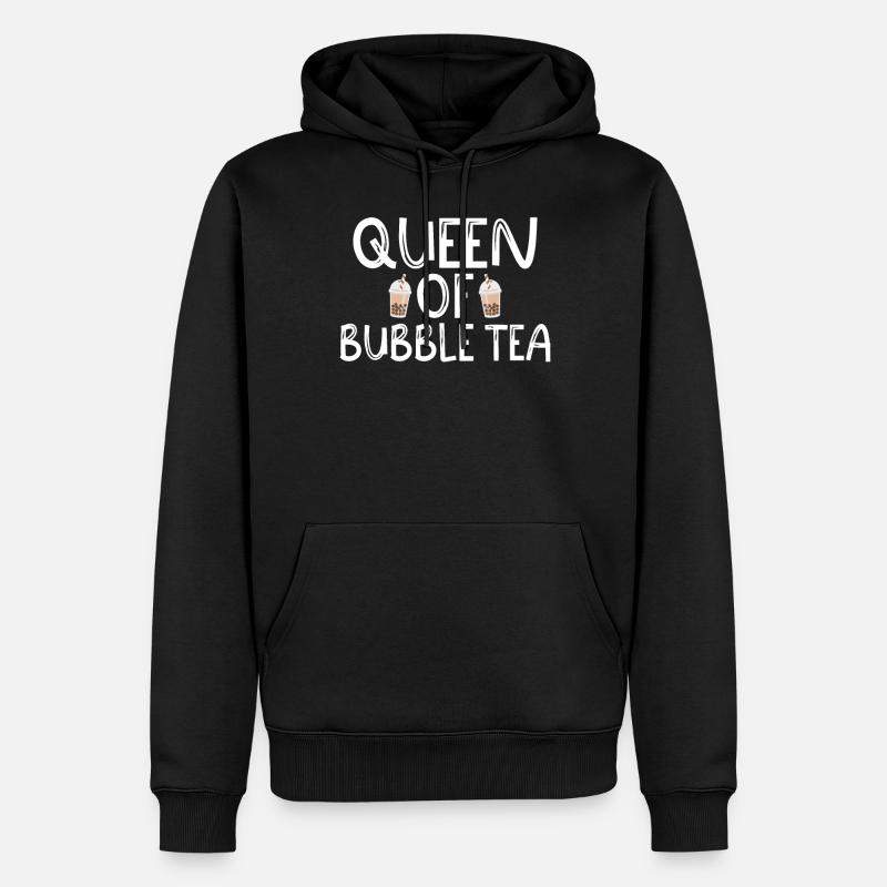 Bubble Tea Lover Cadeau - Sweat à capuche Premium bio Homme - noir