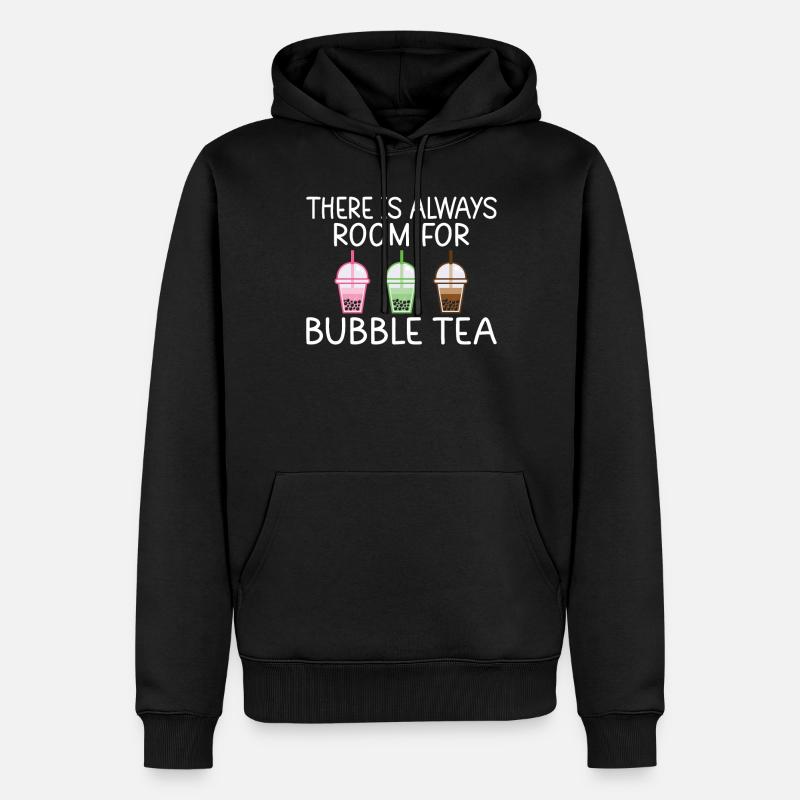 Bubble Tea Lover Cadeau - Sweat à capuche Premium bio Homme - noir