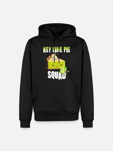 Funny Lemon Cake Design - Men’s Premium Organic Hoodie - black