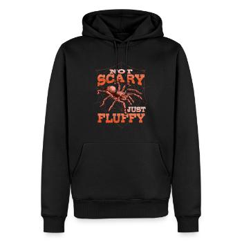 Vogelspinnen Terrarium Tarantel - Männer Premium Bio Hoodie - Schwarz - Vorne - Nico (187cm)