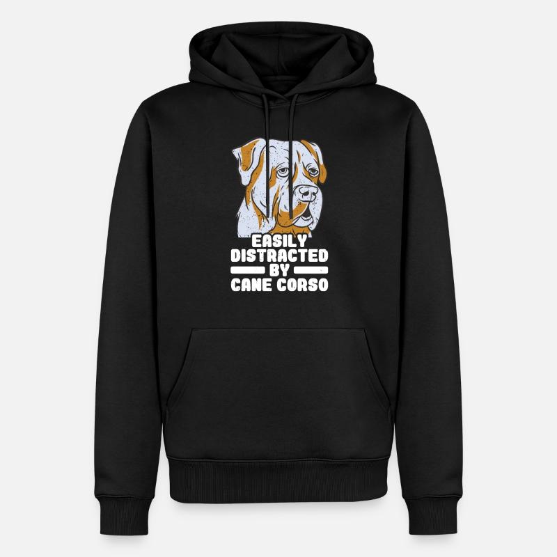 Cane corso - Sweat à capuche Premium bio Homme - noir