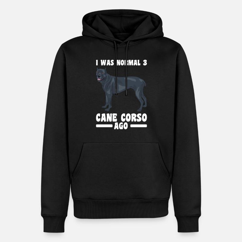 Cane corso - Sweat à capuche Premium bio Homme - noir