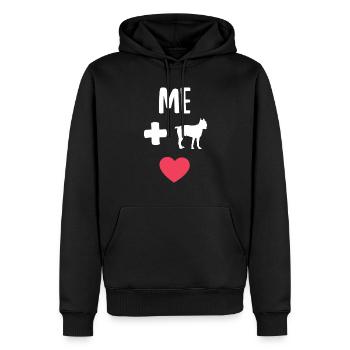 Cane Corso - Men’s Premium Organic Hoodie - black - Front - Nico (187cm)