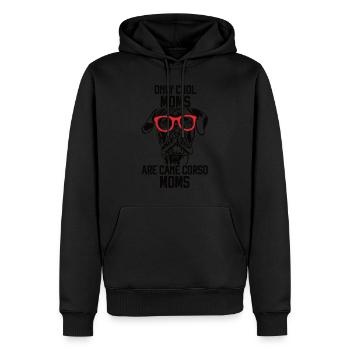 Cane Corso - Men’s Premium Organic Hoodie - black - Front - Nico (187cm)