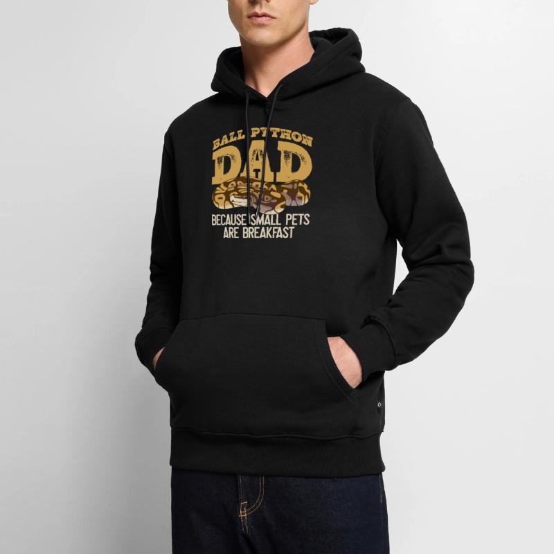 Boule de banane Python Papa Königspython Besitzer Sweat à capuche Premium bio Homme