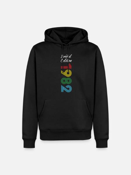 Limited Edition 1982 - Men’s Premium Organic Hoodie - black