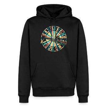 Mode Saxophone sur Sax Music Player Play Saxophone - Sweat à capuche Premium bio Homme - noir - Devant - Nico (187cm)