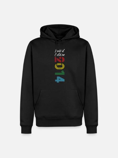 Édition Limitée 2014 - Sweat à capuche Premium bio Homme - noir