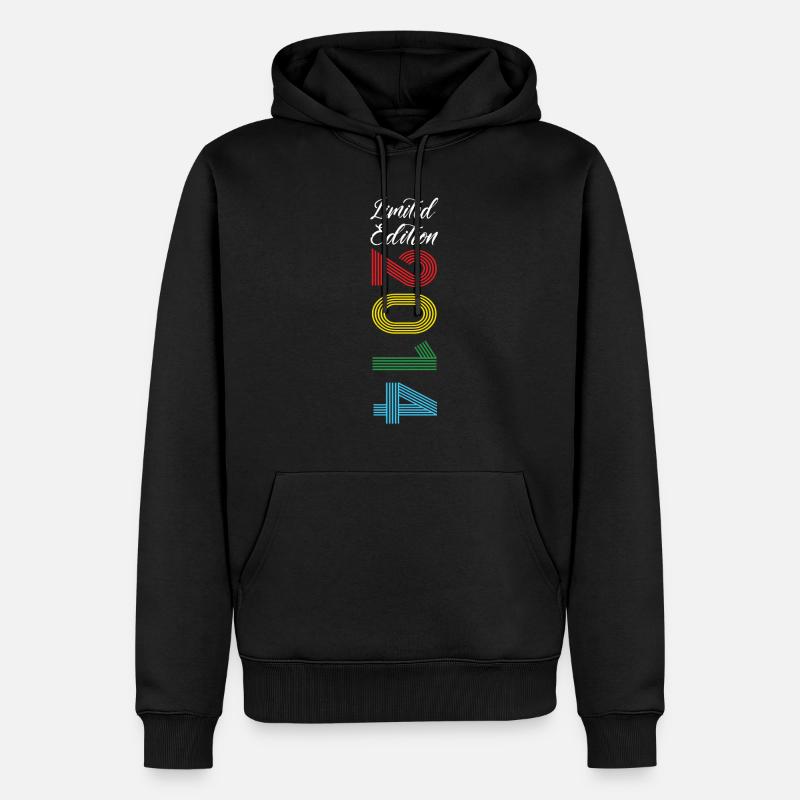 Édition Limitée 2014 - Sweat à capuche Premium bio Homme - noir