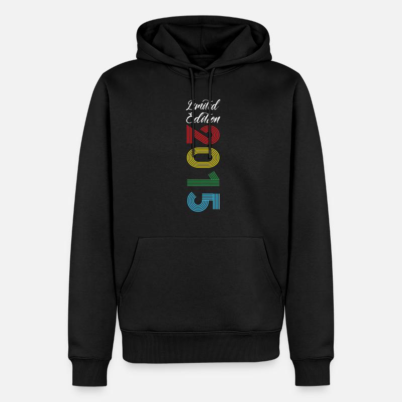 Édition limitée 2015 - Sweat à capuche Premium bio Homme - noir