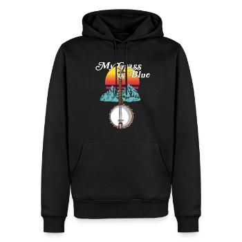 Banjo Shirts For Men Bluegrass Appalachia Folk - Männer Premium Bio Hoodie - Schwarz - Vorne - Nico (187cm)