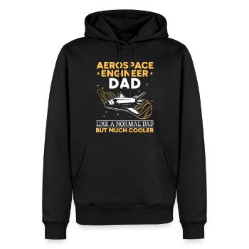 Space Travel Space Exploration Aerospace Engineer - Männer Premium Bio Hoodie - Schwarz - Vorne - Nico (187cm)