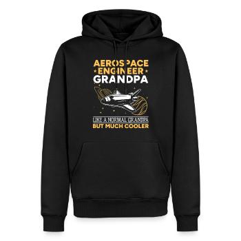 Space Travel Space Exploration Aerospace Engineer - Männer Premium Bio Hoodie - Schwarz - Vorne - Nico (187cm)