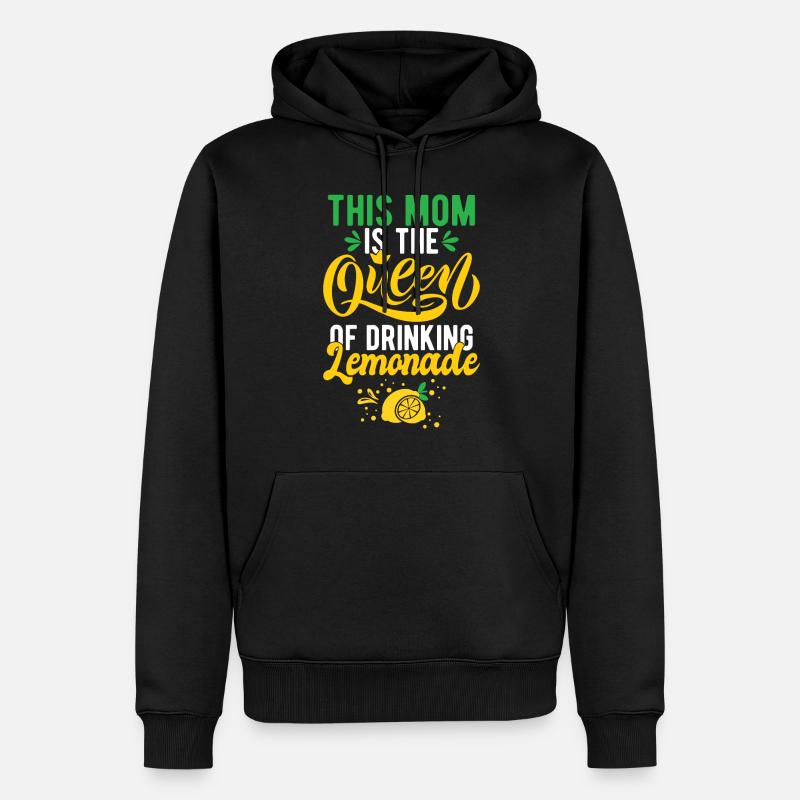 Limonade-Geschenk-Ideen - Männer Premium Bio Hoodie - Schwarz