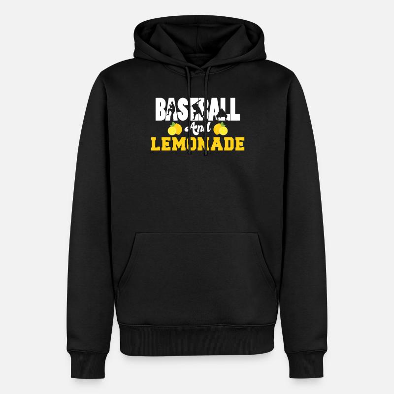 Limonade-Geschenk-Ideen - Männer Premium Bio Hoodie - Schwarz