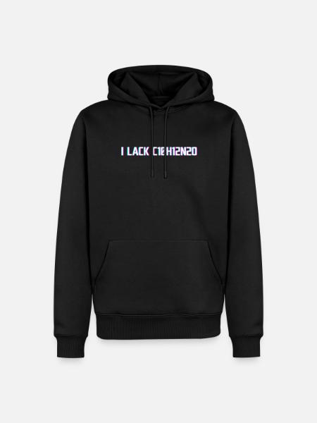 Depression Depressionen Serotonin Mental Health - Herre Premium økologisk hoodie - sort